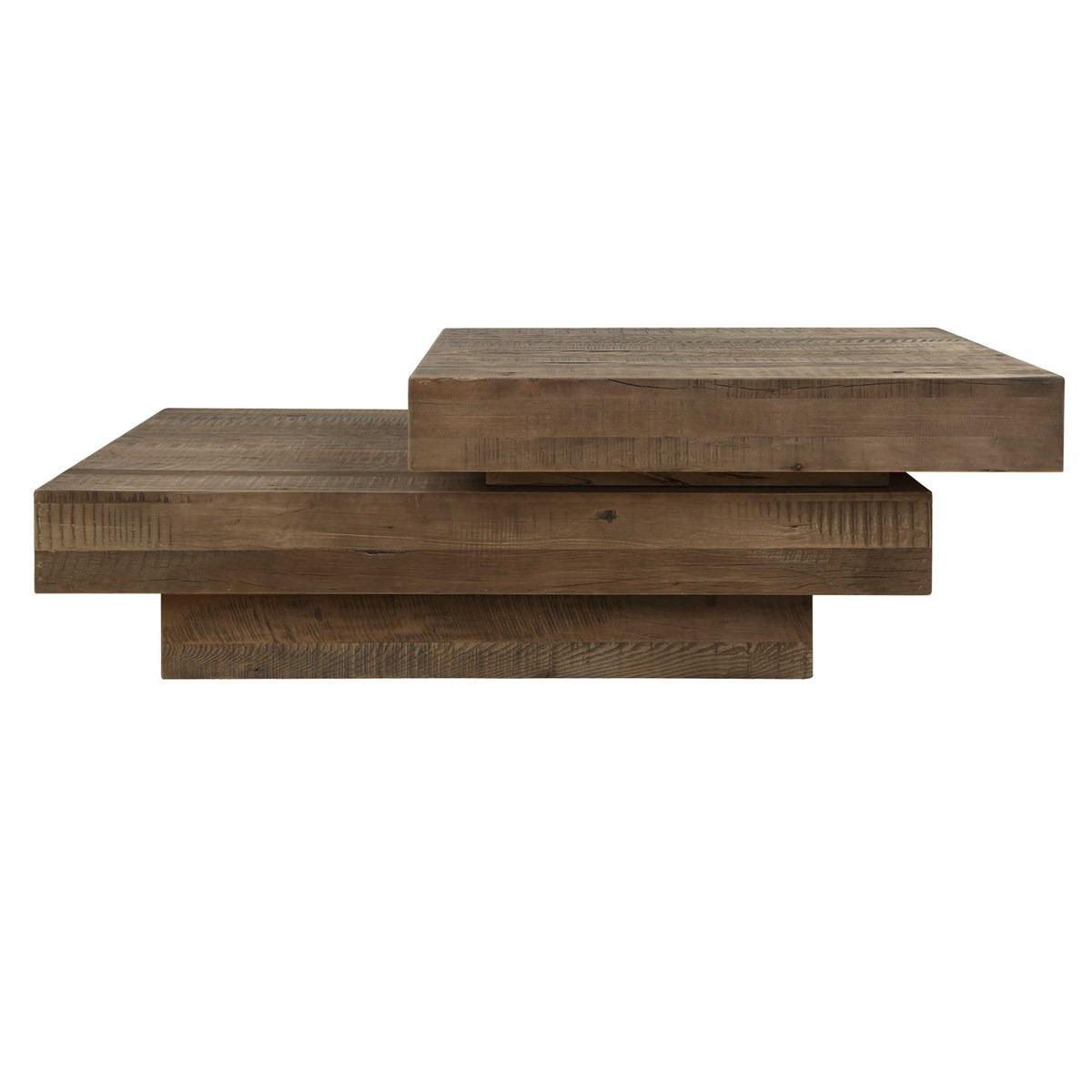 Rustic Planes Modern Coffee Table by Uttermost