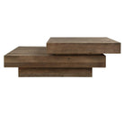 Rustic Planes Modern Coffee Table by Uttermost
