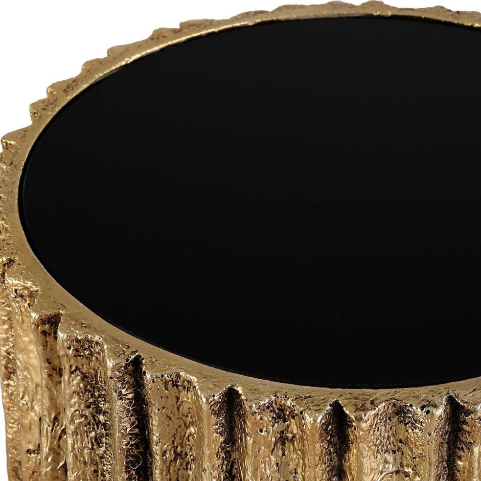 Echo Brass Drink Table by Uttermost