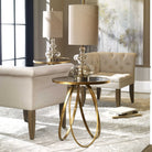 Montrez Gold Side Table by Uttermost