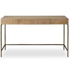 Aristotle Natural Wood Modern Desk by Uttermost