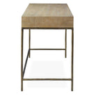Aristotle Natural Wood Modern Desk by Uttermost