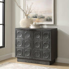 Shelby 2 Door Ebony Stained Cabinet by Uttermost
