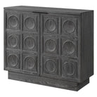 Shelby 2 Door Ebony Stained Cabinet by Uttermost