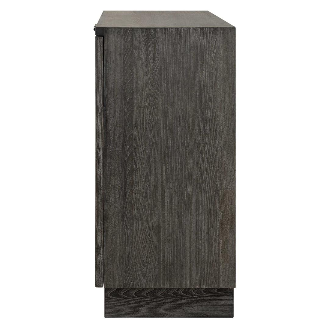 Shelby 2 Door Ebony Stained Cabinet by Uttermost