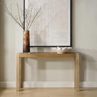 Bentley Grasscloth Console Table by Uttermost