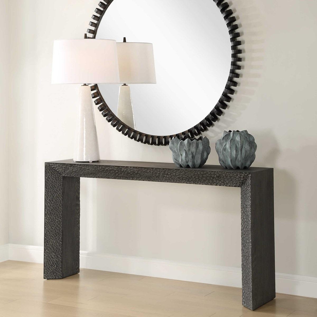 Thoreau Ebony Console Table by Uttermost