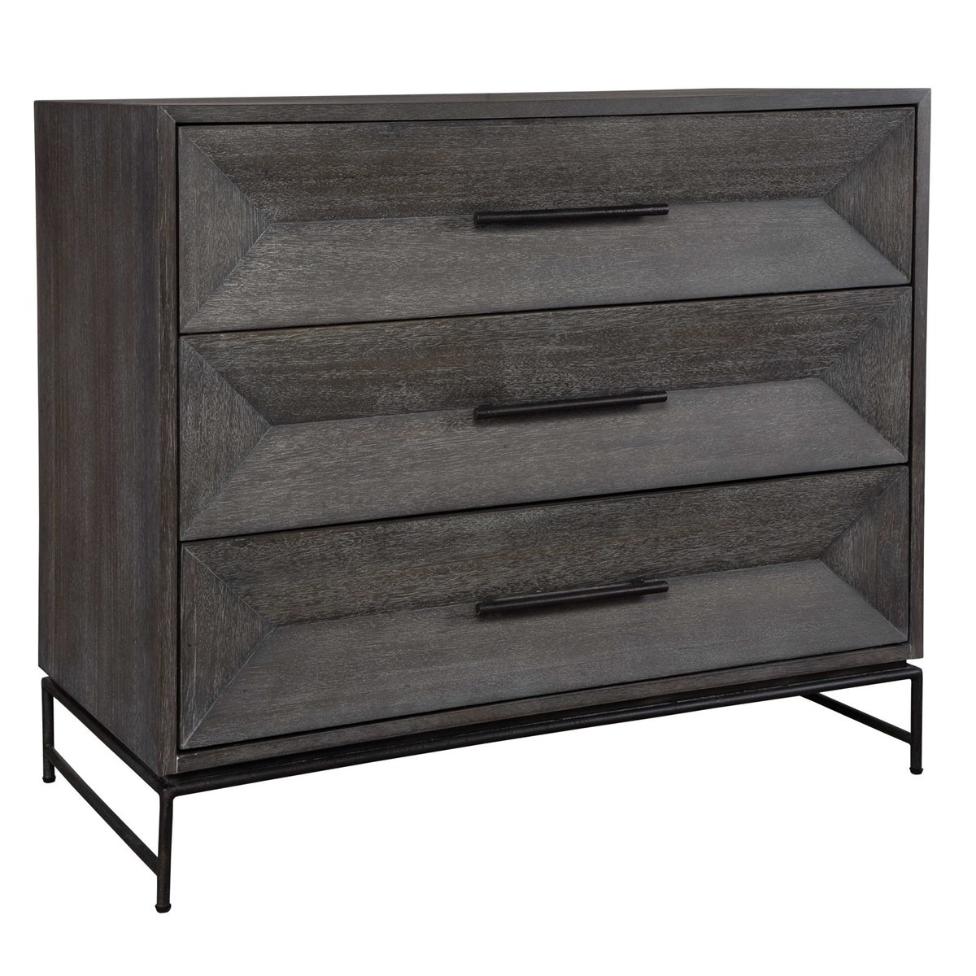 Knox Dark Walnut Accent Chest by Uttermost