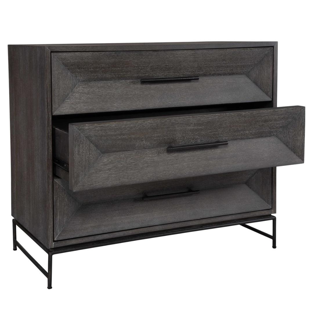 Knox Dark Walnut Accent Chest by Uttermost