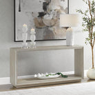 Prism Light Oak Console Table by Uttermost