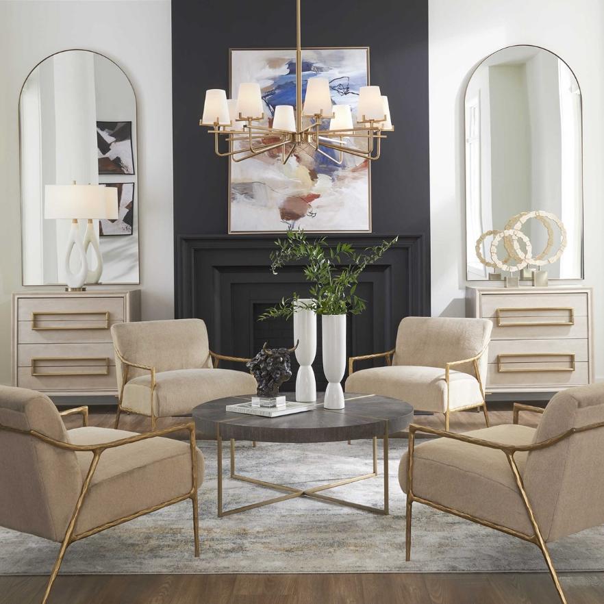 Alessia Light Oak Accent Chest by Uttermost