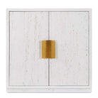 Emma 2 Door White Cabinet by Uttermost