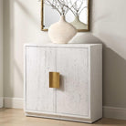 Emma 2 Door White Cabinet by Uttermost