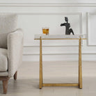 Midas Thick Crystal Accent Table by Uttermost