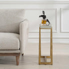 Midas Thick Crystal Accent Table by Uttermost
