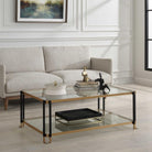 Kentmore Glass Coffee Table by Uttermost