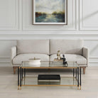 Kentmore Glass Coffee Table by Uttermost