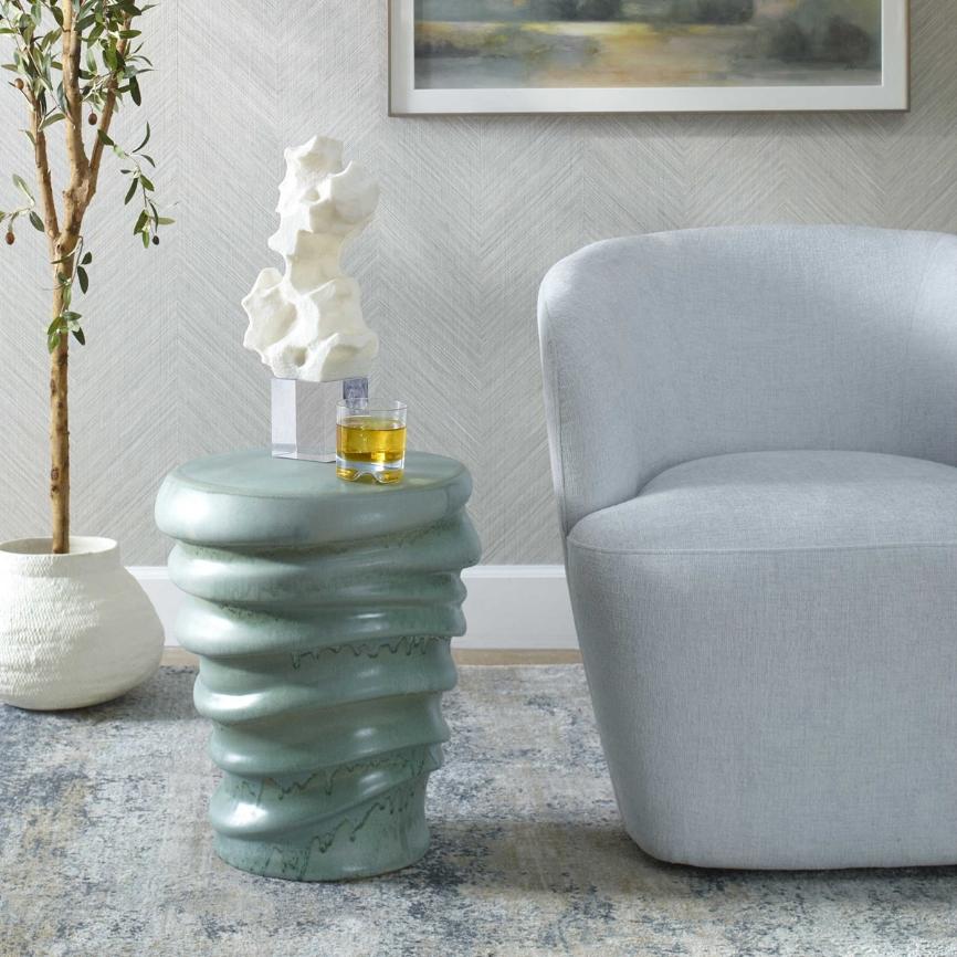 Skye Modern Garden Stool by Uttermost