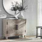 Adalind White Washed Accent Cabinet by Uttermost