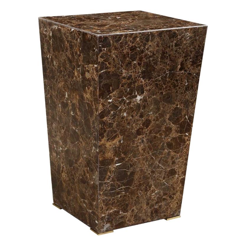 Poe Marble Accent Table by Uttermost