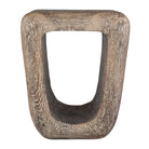 Loophole Side Table in Bleached Wash by Uttermost