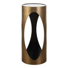 Achilles Brass Drink Table by Uttermost