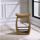 Connor Modern Wood Counter Stool by Uttermost