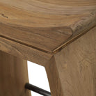 Connor Modern Wood Counter Stool by Uttermost