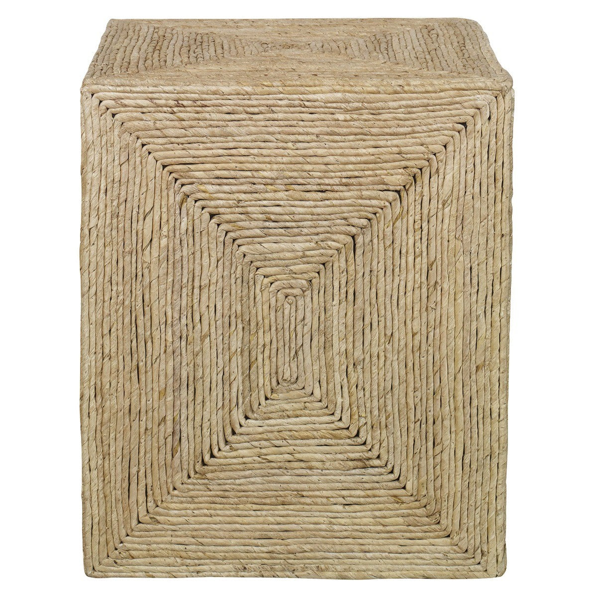 Rora Coastal Woven Side Table by Uttermost