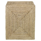 Rora Coastal Woven Side Table by Uttermost