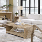 Rora Open Coastal Coffee Table by Uttermost