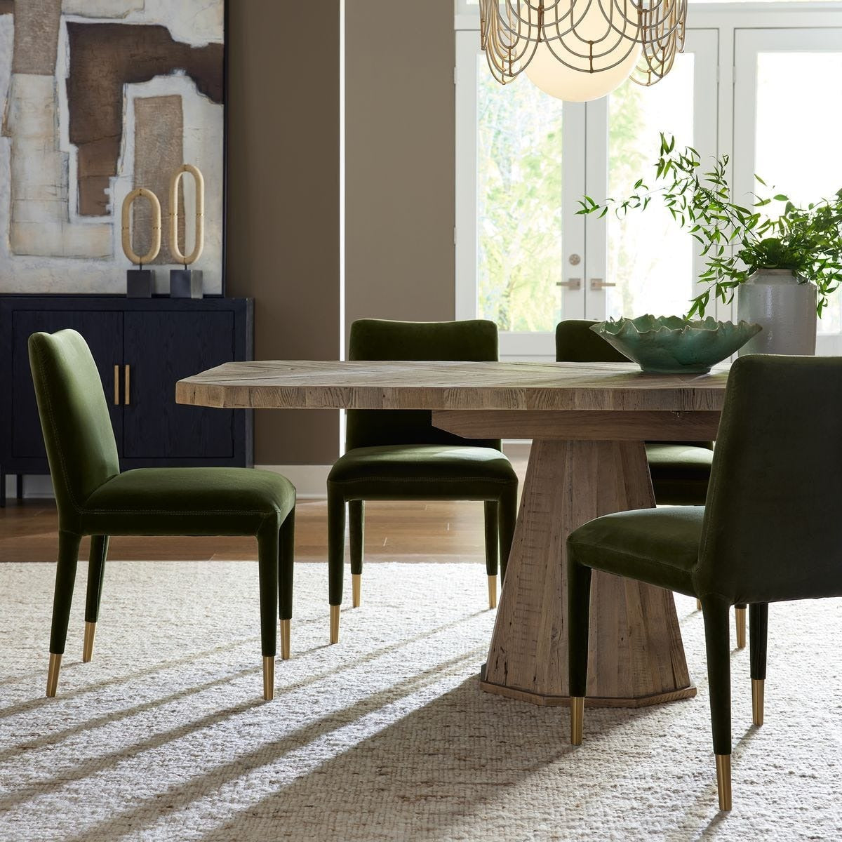 Caledon Extending Dining Table by Uttermost