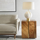 Seven Wonders Wooden Side Table by Uttermost