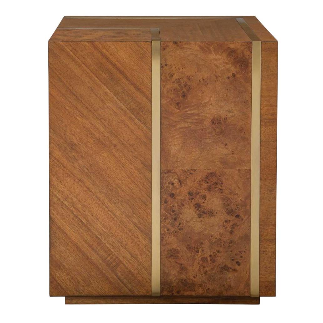 Seven Wonders Wooden Side Table by Uttermost
