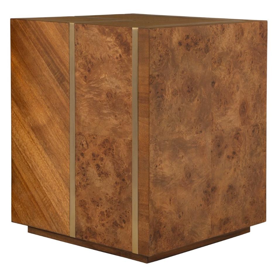 Seven Wonders Wooden Side Table by Uttermost