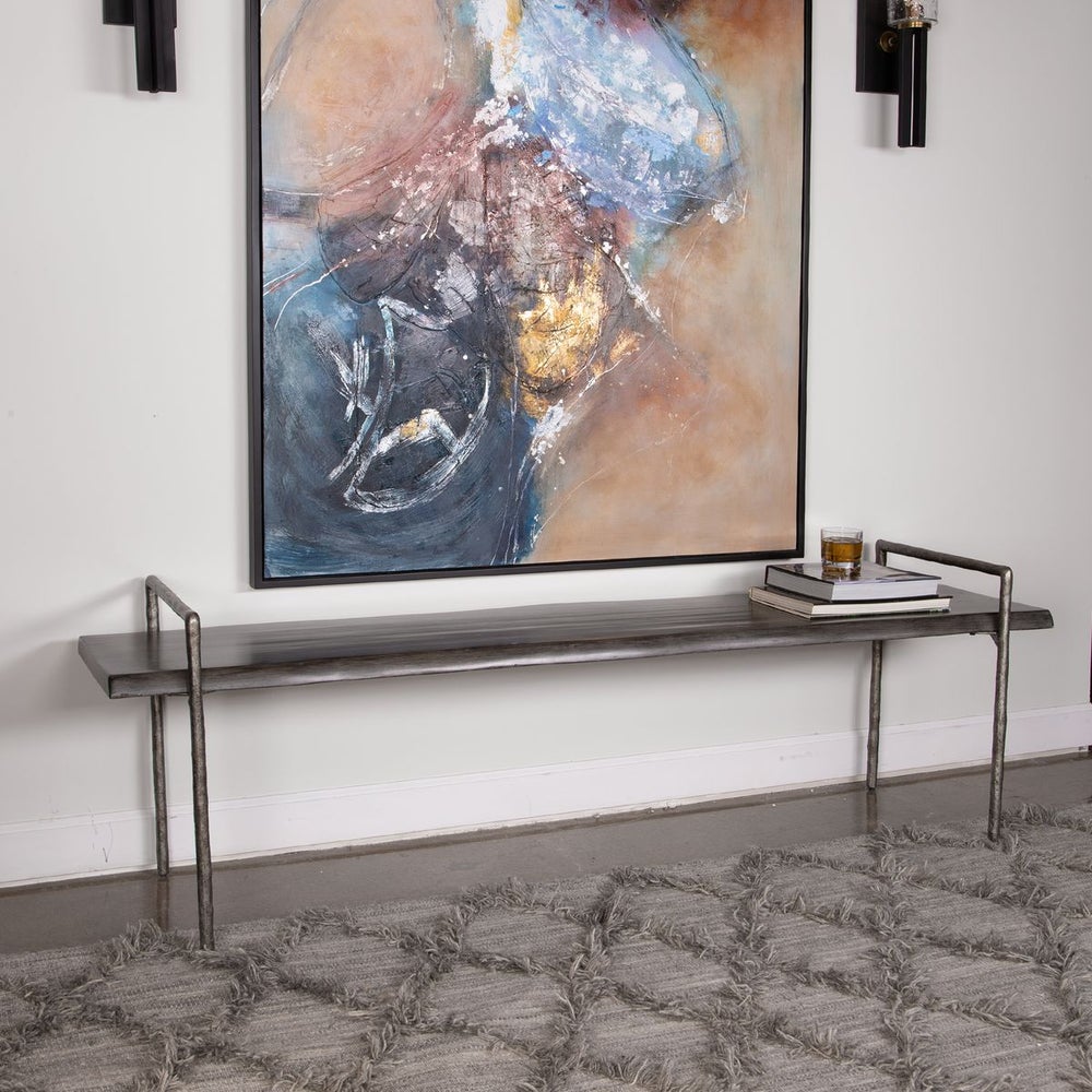 Chandos Wooden Bench by Uttermost