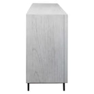 Checkerboard 4 Door Gray Cabinet by Uttermost
