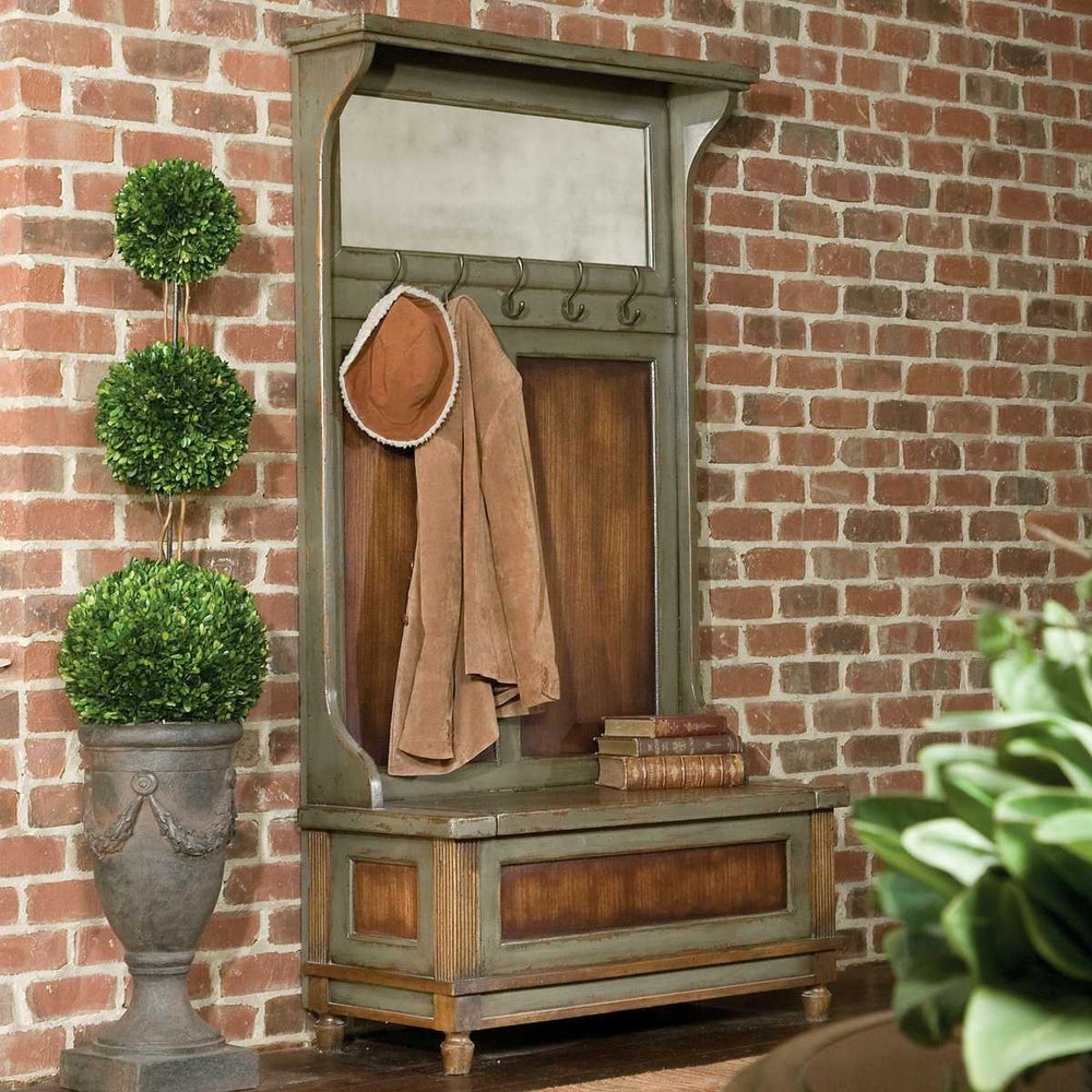Riyo Distressed Hall Tree by Uttermost