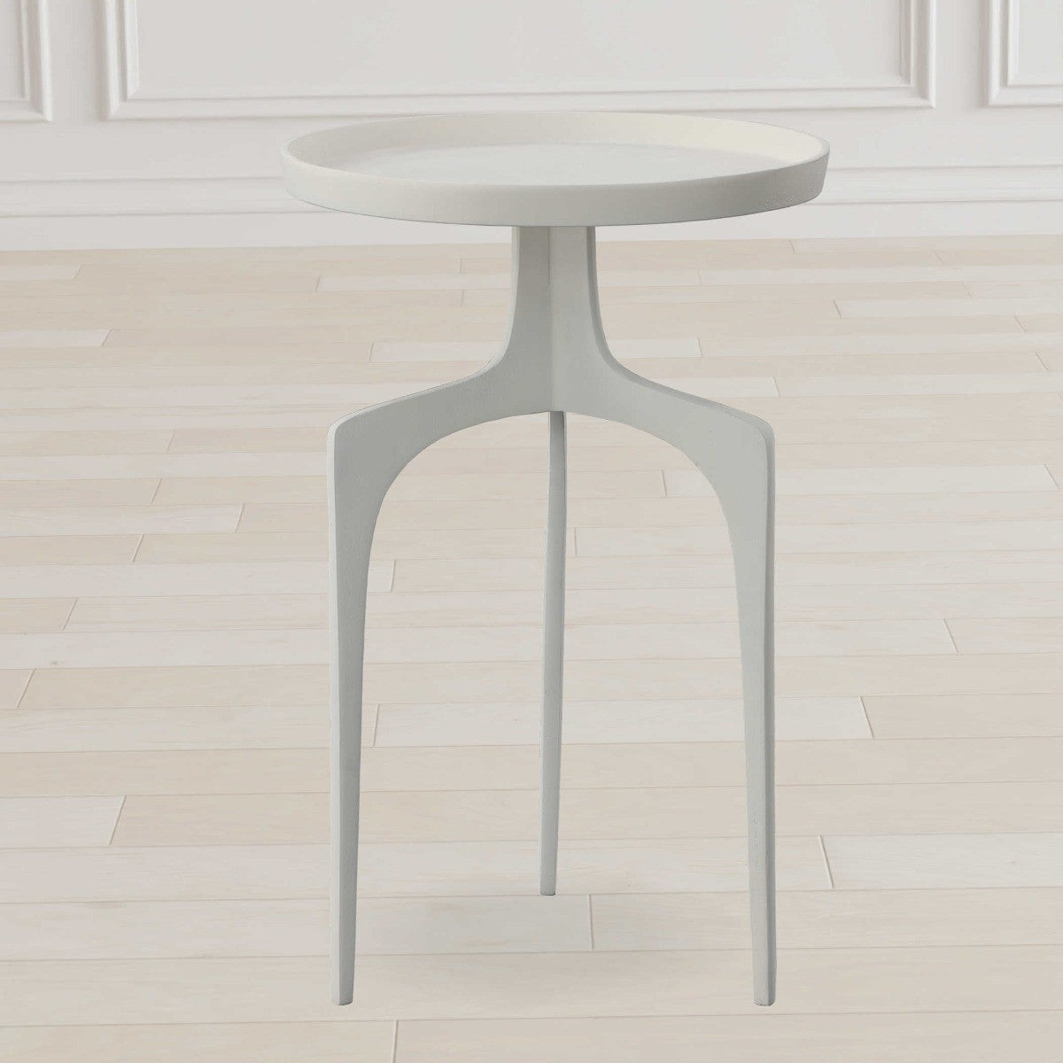 Kenna White Accent Table by Uttermost