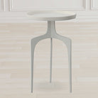 Kenna White Accent Table by Uttermost