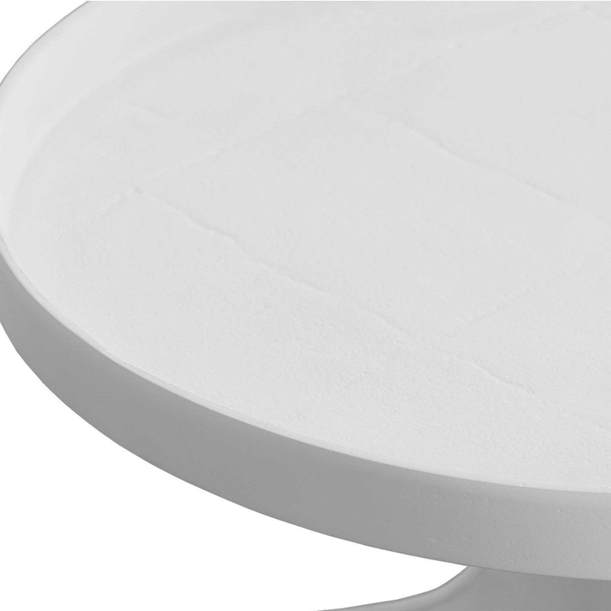 Kenna White Accent Table by Uttermost