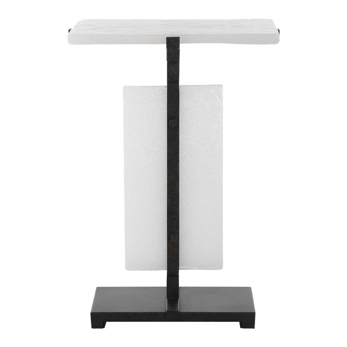 Elements Bubble Glass Accent Table by Uttermost