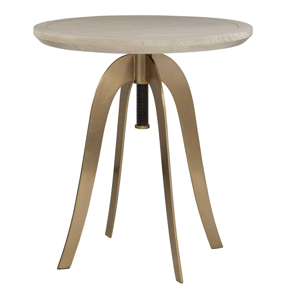 Alice Oak Adjustable Accent Table by Uttermost