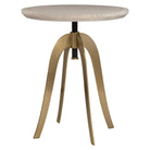 Alice Oak Adjustable Accent Table by Uttermost