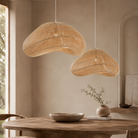 Janzur Large Pendant Light - Natural Rattan Light & Living