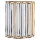 Lumine Antique Brass Wall Light by Richmond Interiors
