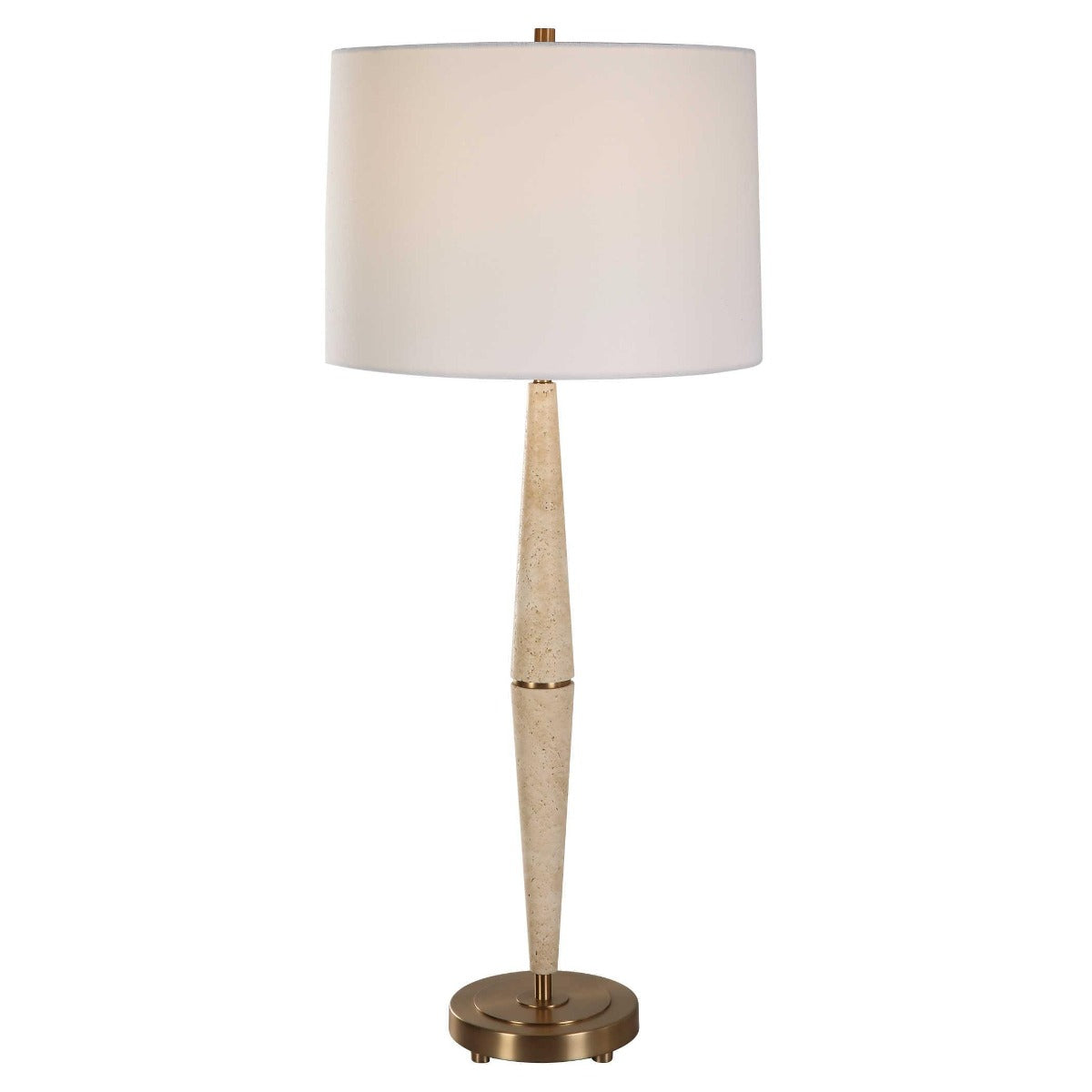Palu Travertine Table Lamp by Uttermost