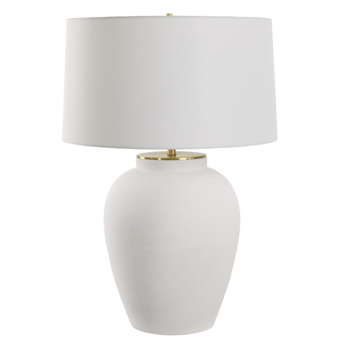 Adelaide White Table Lamp by Uttermost
