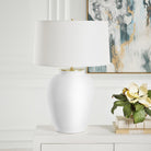 Adelaide White Table Lamp by Uttermost