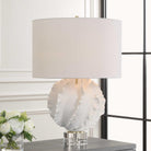 Saylor White Table Lamp by Uttermost